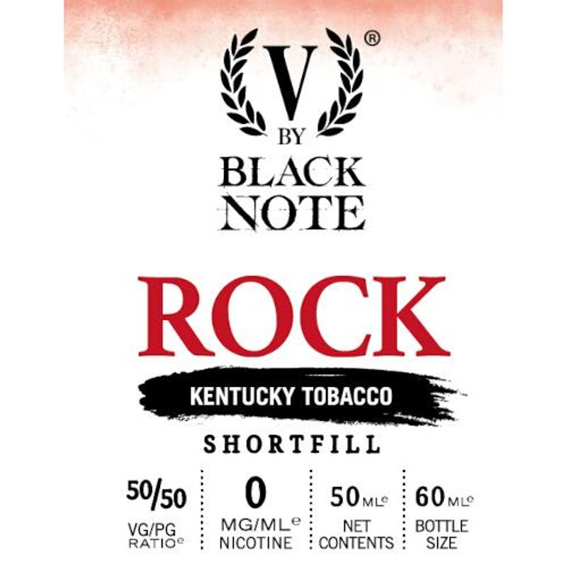 V by Black Note - Rock, Ejuice 50/60ml