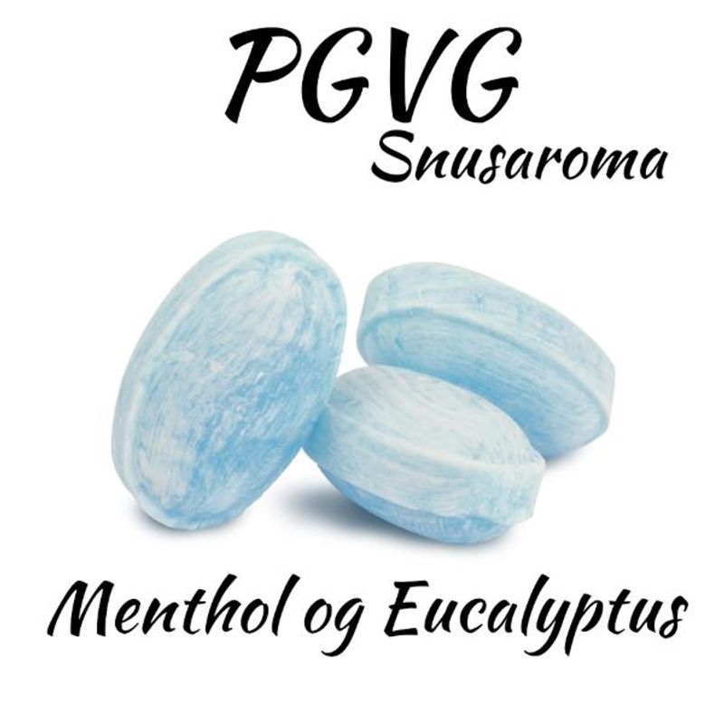 PGVG - Menthol og Eucalyptus, Snusaroma