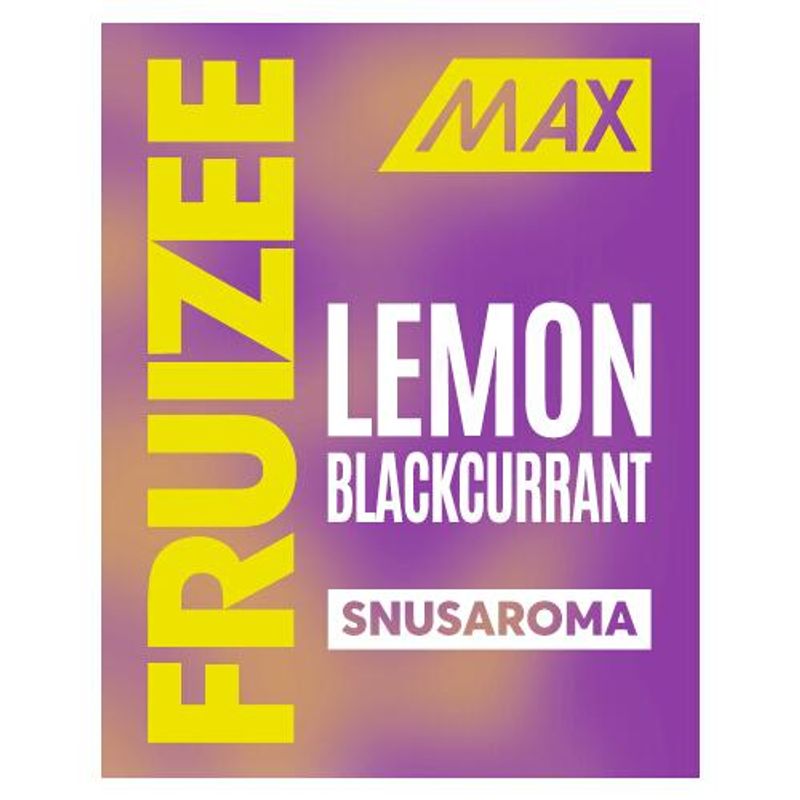 Fruizee Max - Lemon Blackcurrant, Snusaroma