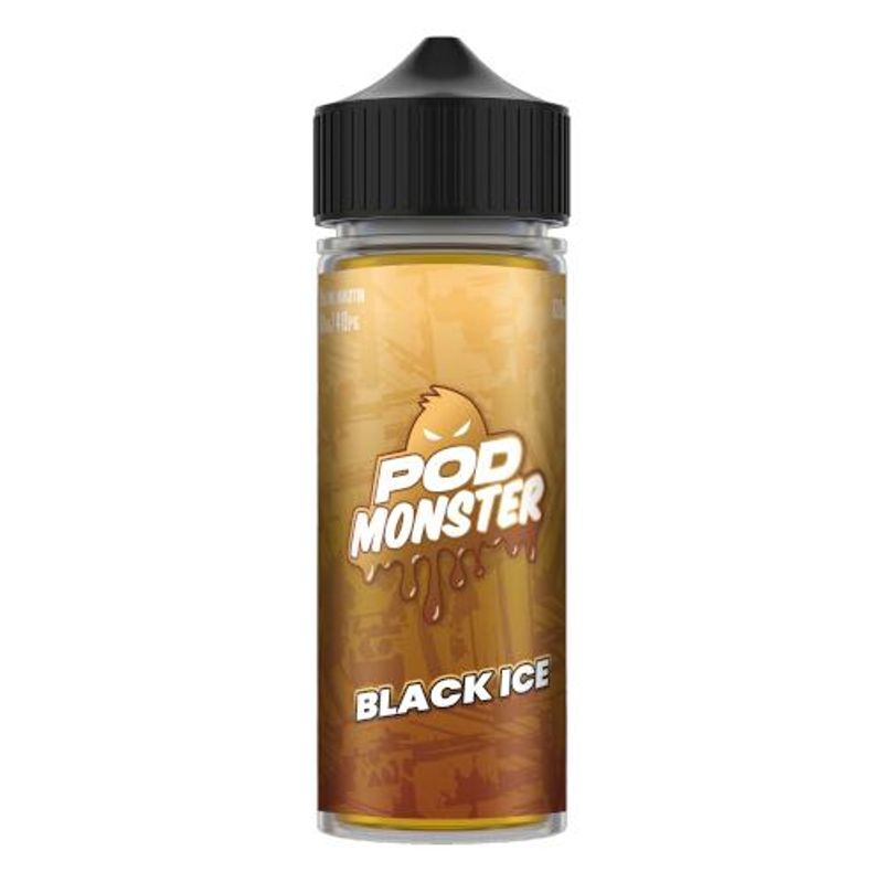 POD Monster - Black Ice Tobacco, Ejuice 100/120ml