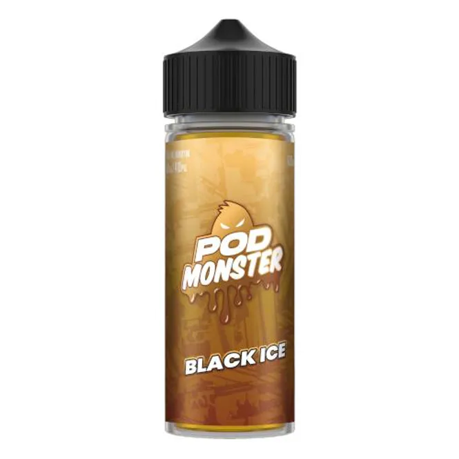 Hovedbilde POD Monster - Black Ice Tobacco, Ejuice 100/120ml