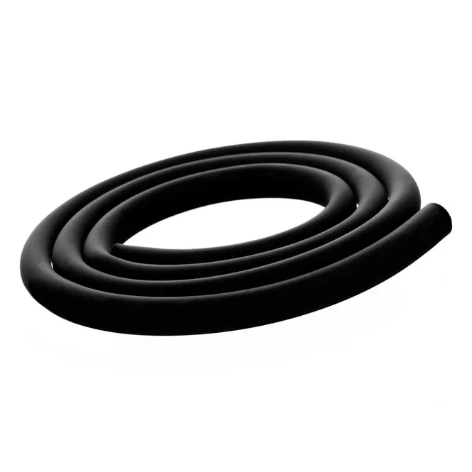 Hovedbilde Silikonslange til vannpipe, Sort